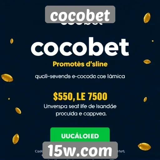 Plataforma Cocobet apresenta promoções exclusivas